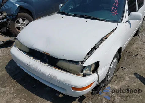 1996 Toyota Corolla Dx z USA, uszkodzony, nr VIN 2T1BB02E6TC159935